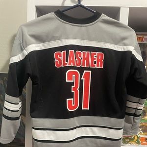 Jason Halloween hockey jersey- kids size small